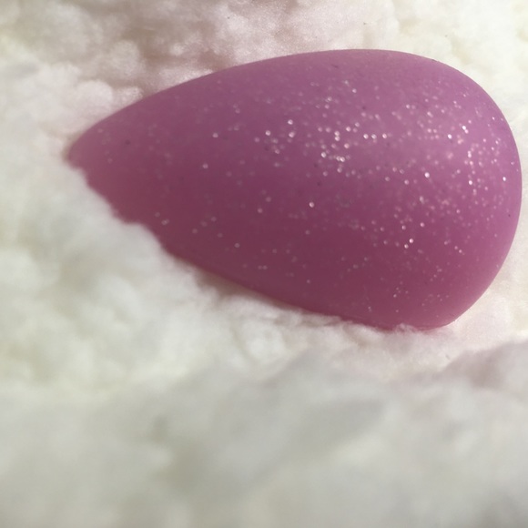 Pink Silicone Glittery Beauty Blender - Picture 3 of 3